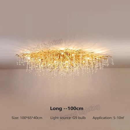 Luminaire Lustre design postmoderne en cristal – Référence : Melian8371- - Nexa Lights