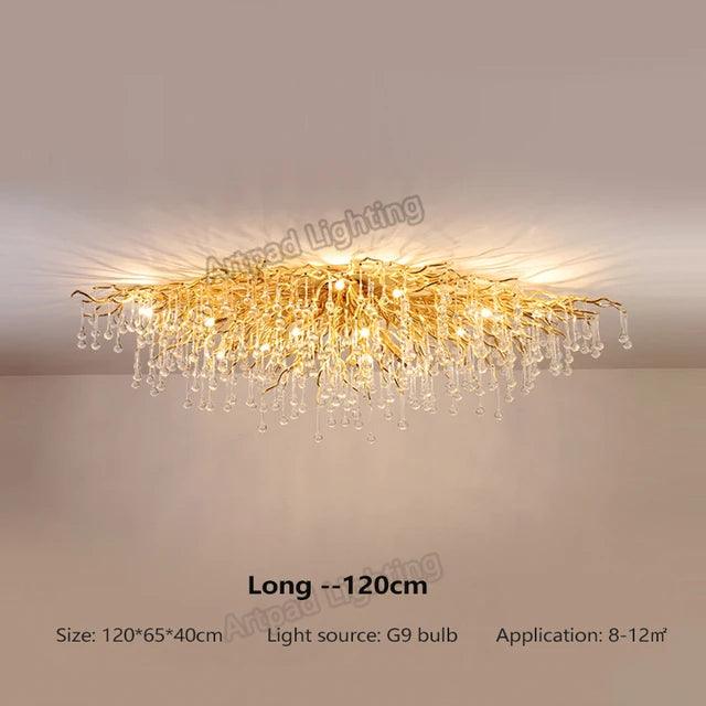 Luminaire Lustre design postmoderne en cristal – Référence : Melian8371- - Nexa Lights