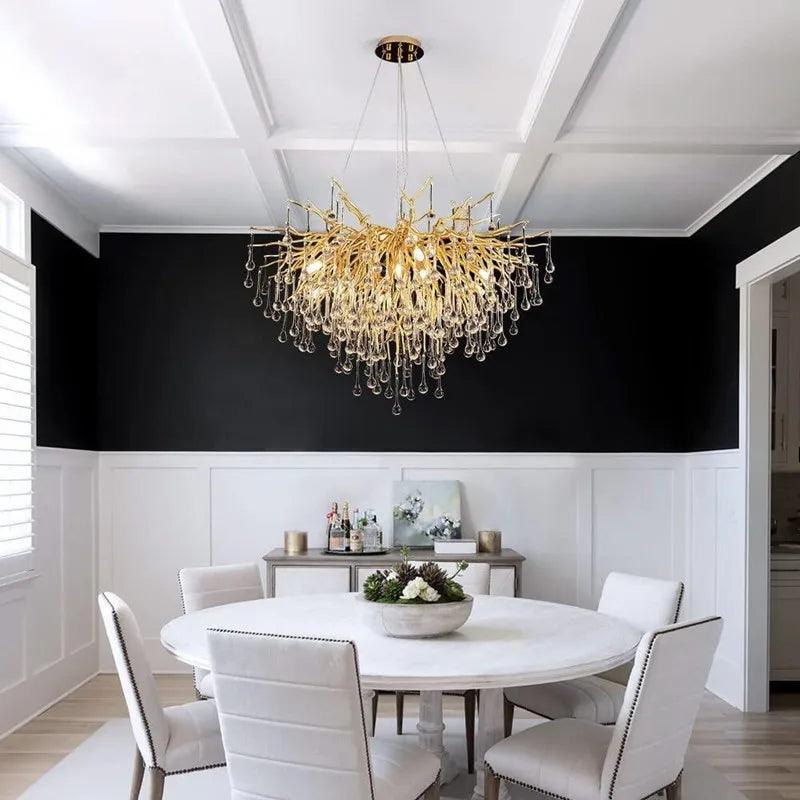 Luminaire Lustre design postmoderne en cristal – Référence : Melian8371- - Nexa Lights