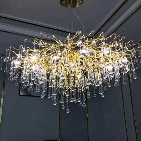 Luminaire Lustre design postmoderne en cristal – Référence : Melian8371- - Nexa Lights