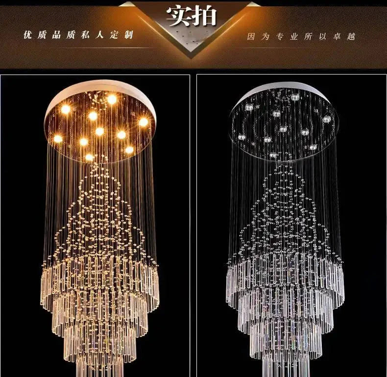 Luminaire Lustre éclat cristallin – Référence : Elowen7834- - Nexa Lights