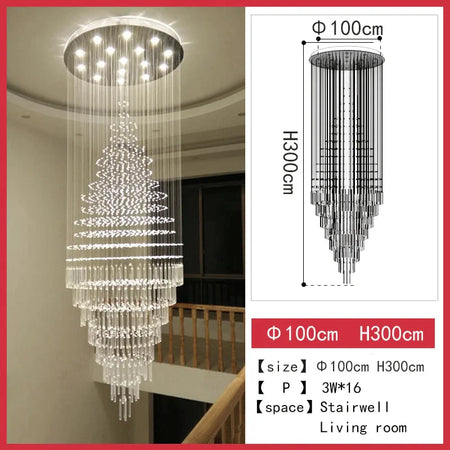 Luminaire Lustre éclat cristallin – Référence : Elowen7834- - Nexa Lights