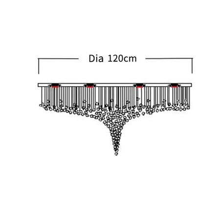 Luminaire Lustre éclat en cristal – Référence : Brélan3847- - Nexa Lights