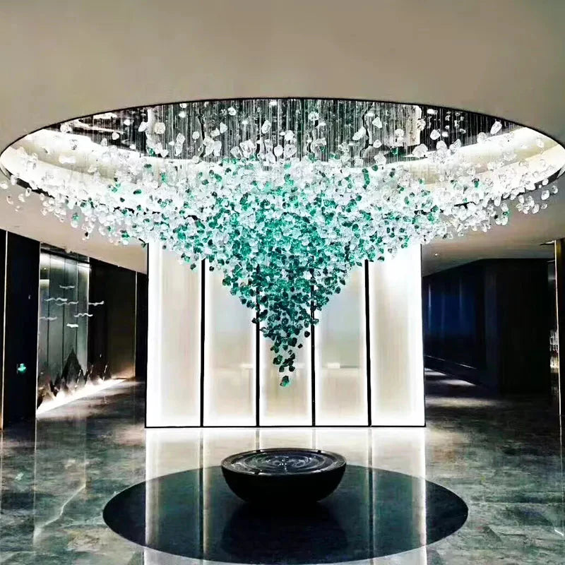Luminaire Lustre éclat en cristal – Référence : Brélan3847- - Nexa Lights