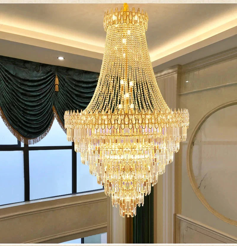 Luminaire Lustre élégance en cristal nordique – Référence : Elowen7423- - Nexa Lights