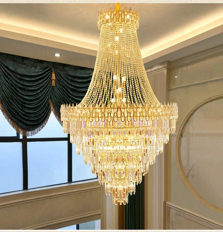 Luminaire Lustre élégance en cristal nordique – Référence : Elowen7423- - Nexa Lights