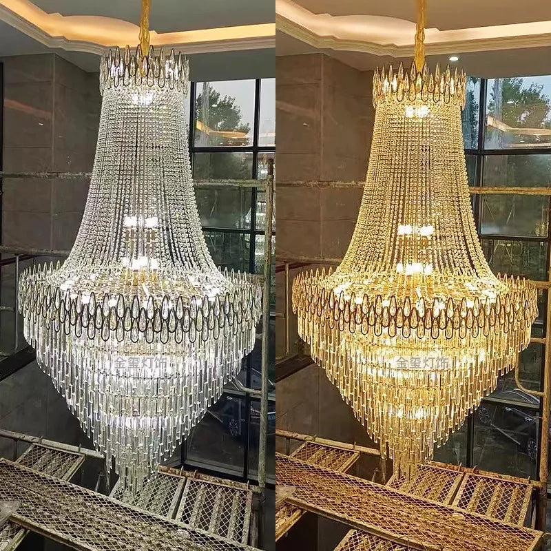 Luminaire Lustre élégance en cristal nordique – Référence : Elowen7423- - Nexa Lights