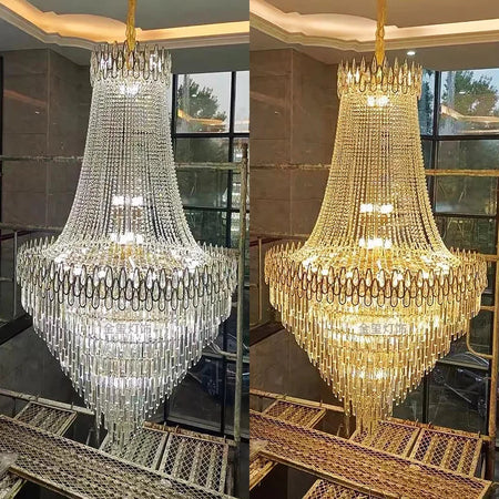Luminaire Lustre élégance en cristal nordique – Référence : Elowen7423- - Nexa Lights
