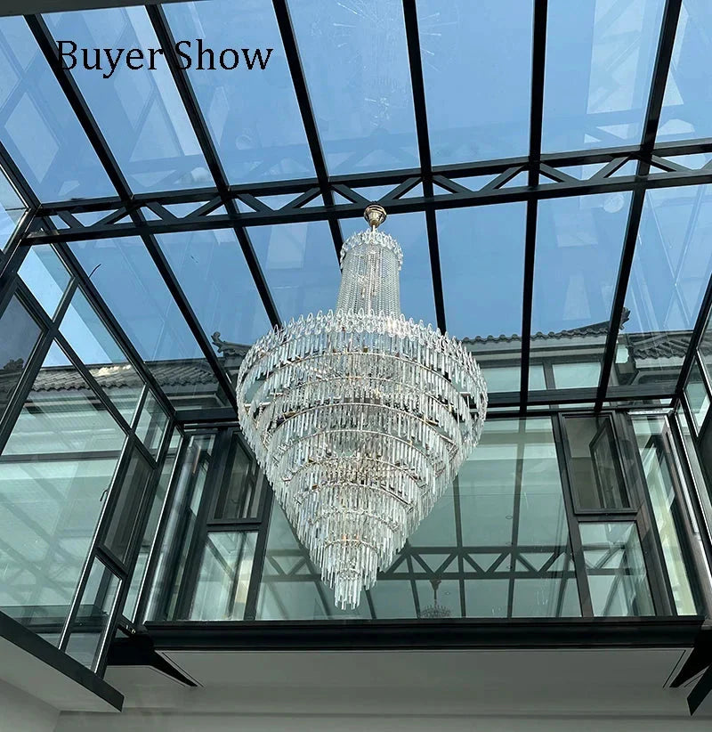 Luminaire Lustre élégance en cristal nordique – Référence : Elowen7423- - Nexa Lights