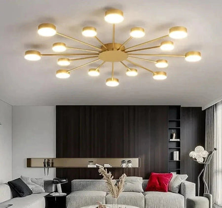 Luminaire Plafonnier à Bras Multiples Élégant – Référence : Elowen5342- - Nexa Lights