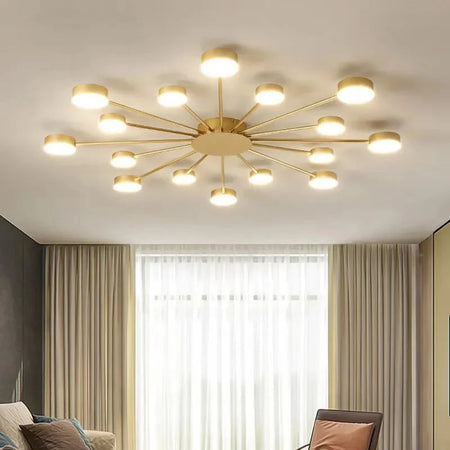 Luminaire Plafonnier à Bras Multiples Élégant – Référence : Elowen5342- - Nexa Lights