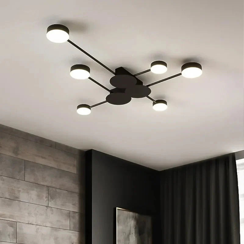 Luminaire Plafonnier à Bras Multiples Élégant – Référence : Elowen5342- - Nexa Lights