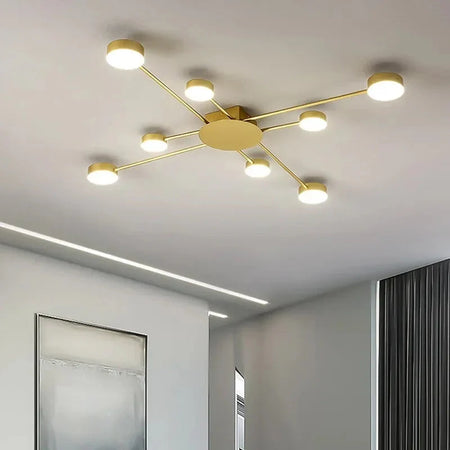 Luminaire Plafonnier à Bras Multiples Élégant – Référence : Elowen5342- - Nexa Lights