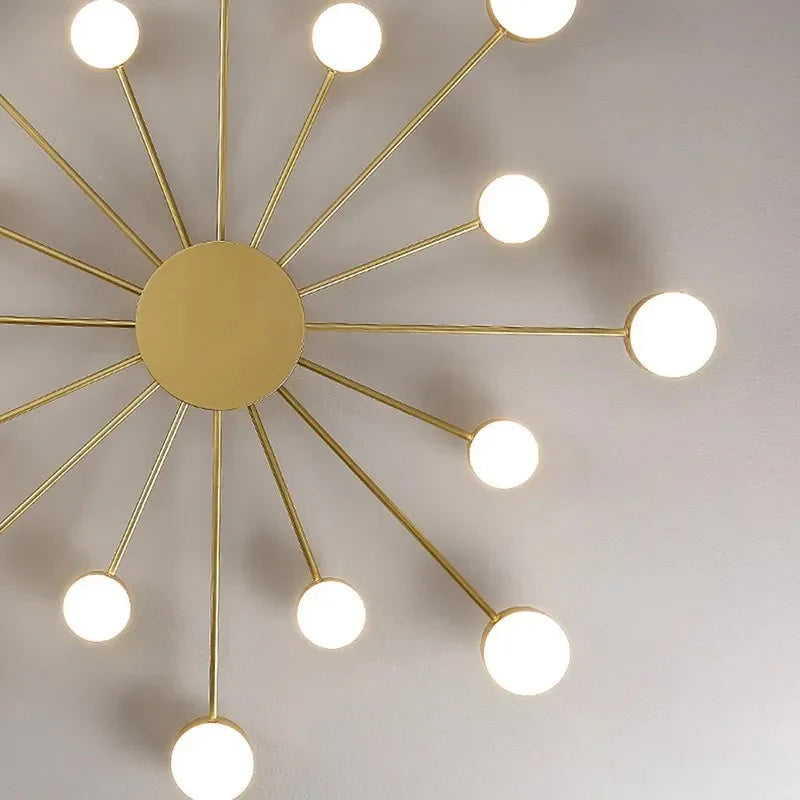 Luminaire Plafonnier à Bras Multiples Élégant – Référence : Elowen5342- - Nexa Lights