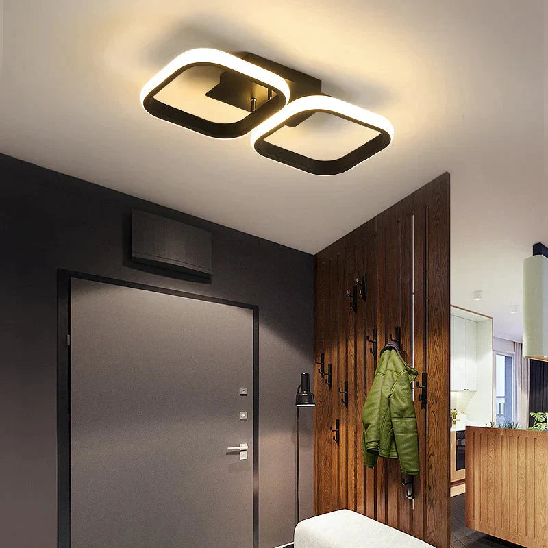 Luminaire Plafonnier anneaux lumineux élégants – Référence : Elowen5632- - Nexa Lights