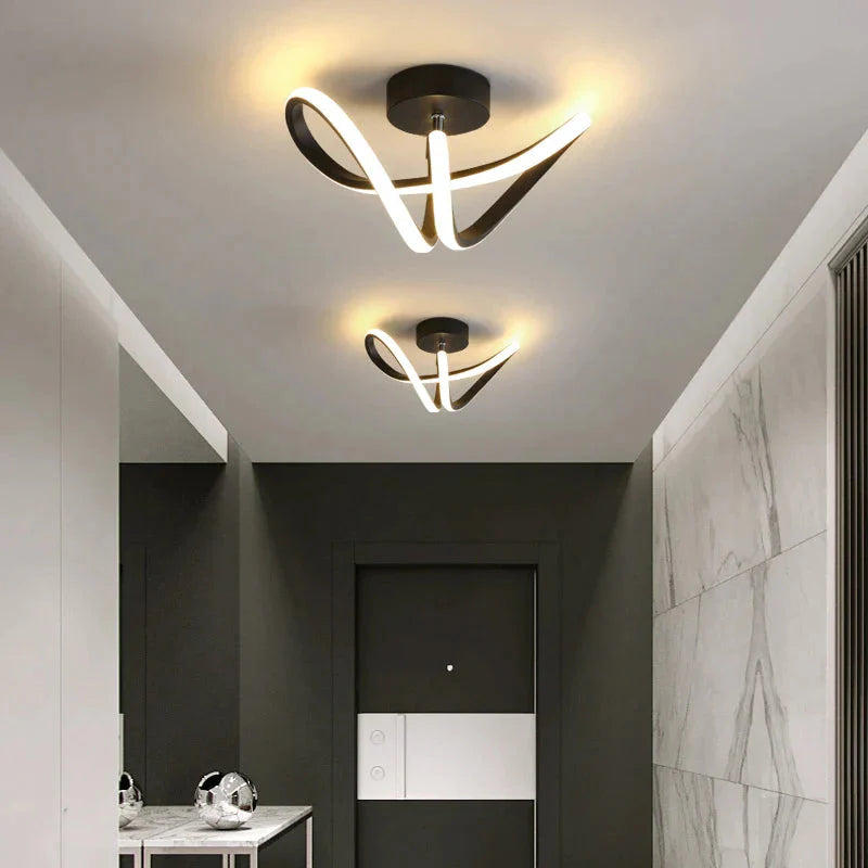 Luminaire Plafonnier anneaux lumineux élégants – Référence : Elowen5632- - Nexa Lights