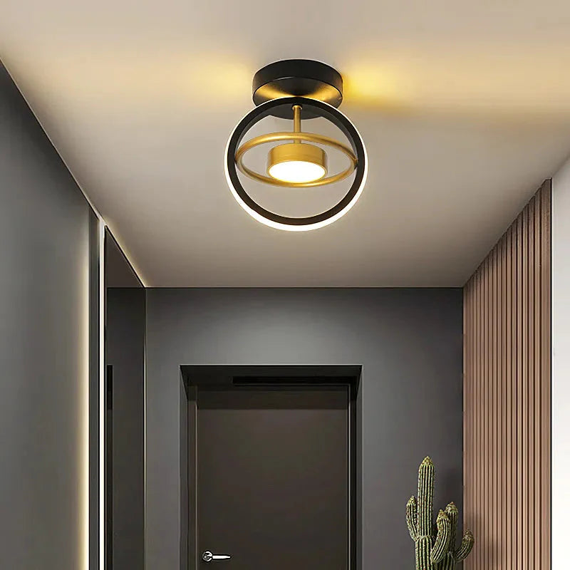 Luminaire Plafonnier anneaux lumineux élégants – Référence : Elowen5632- - Nexa Lights