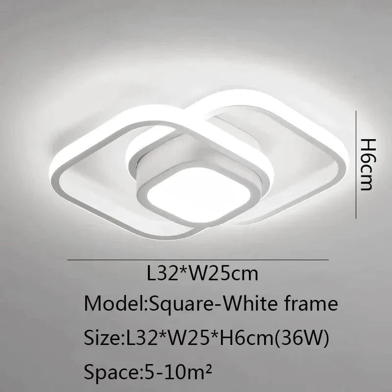 Luminaire Plafonnier cadre esthétique lumineux et raffiné – Référence : Elowen5834- - Nexa Lights