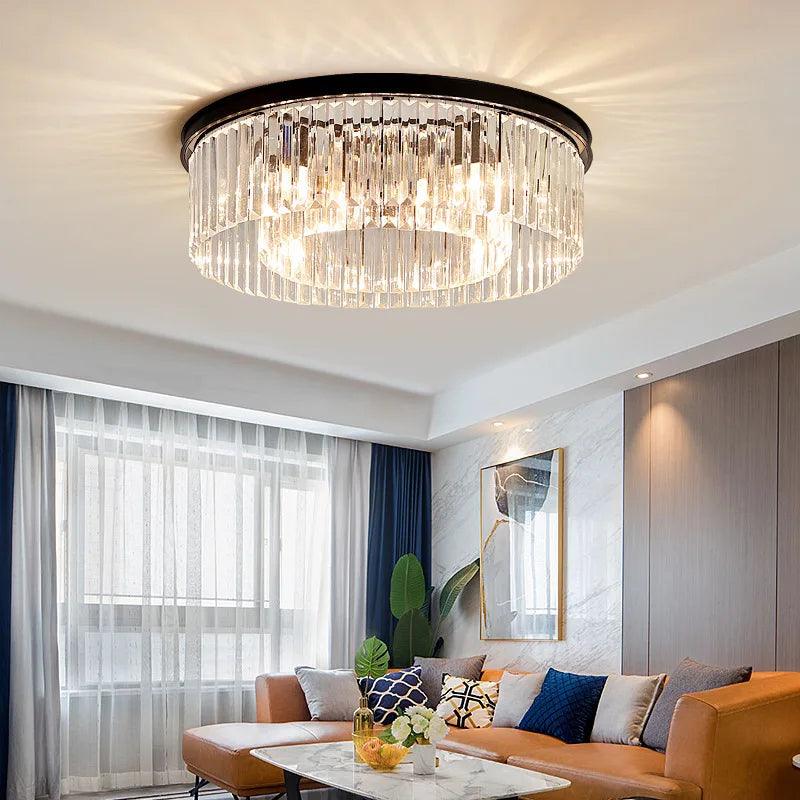 Luminaire Plafonnier cristal somptueux – Référence : Maelis4721- - Nexa Lights