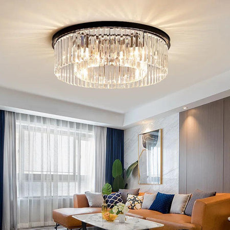 Luminaire Plafonnier cristal somptueux – Référence : Maelis4721- - Nexa Lights