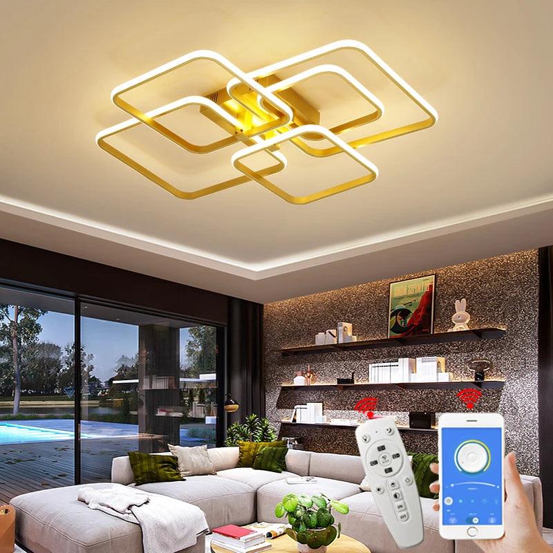 Luminaire Plafonnier design à intensité variable – Référence : Maël9741- - Nexa Lights
