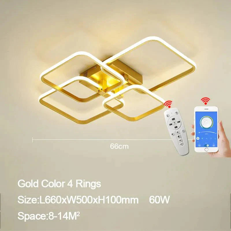 Luminaire Plafonnier design à intensité variable – Référence : Maël9741- - Nexa Lights