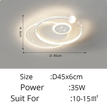Luminaire Plafonnier design circulaire chic – Référence : Maelis4820- - Nexa Lights