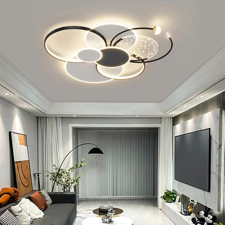 Luminaire Plafonnier design circulaire chic – Référence : Maelis4820- - Nexa Lights