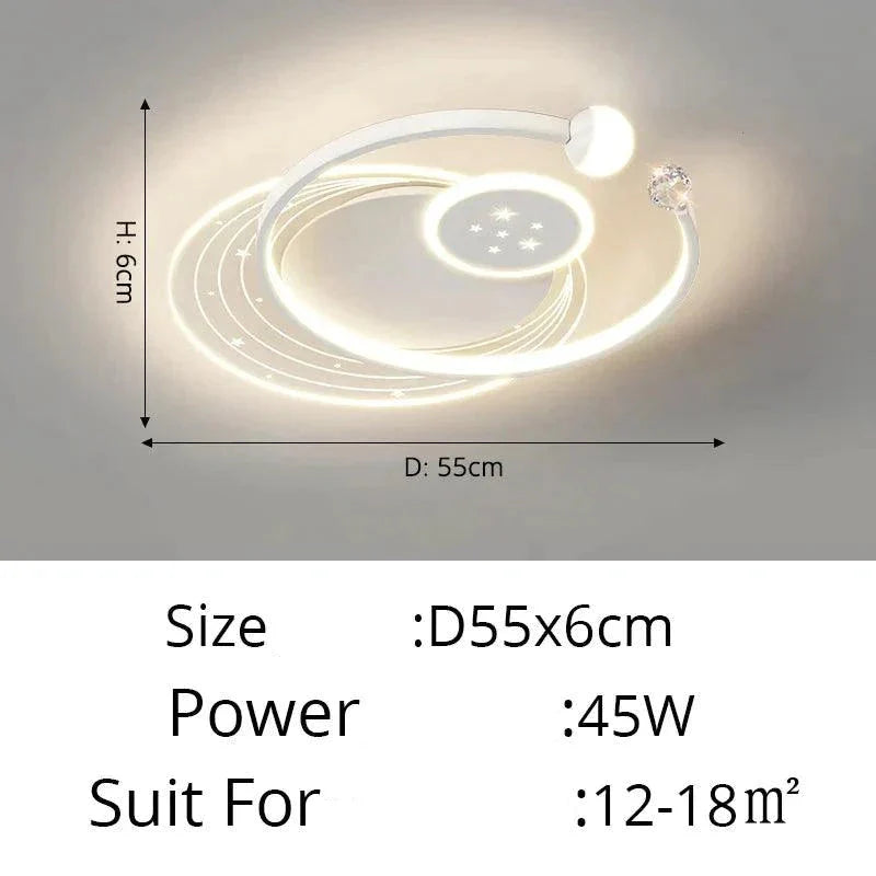 Luminaire Plafonnier design circulaire chic – Référence : Maelis4820- - Nexa Lights