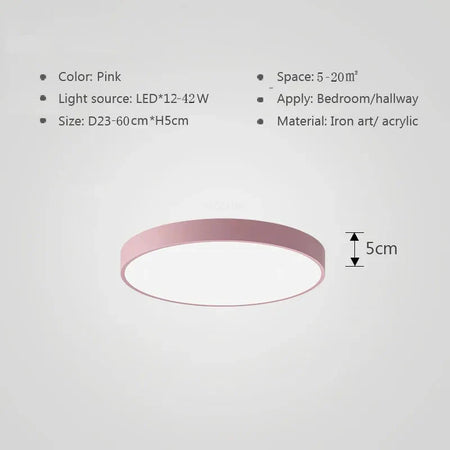 Luminaire Plafonnier design circulaire moderne – Référence : Selene4821- - Nexa Lights