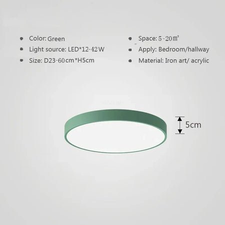 Luminaire Plafonnier design circulaire moderne – Référence : Selene4821- - Nexa Lights