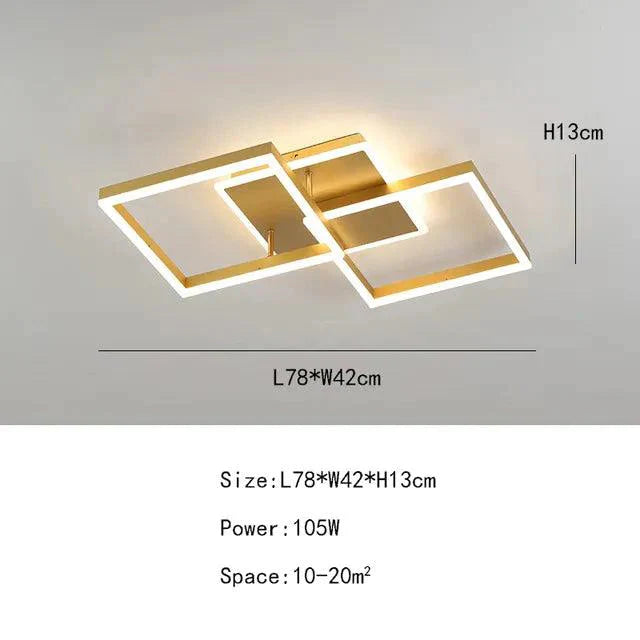 Luminaire Plafonnier design élégant blanc – Référence : Elowen3741- - Nexa Lights