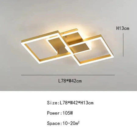 Luminaire Plafonnier design élégant blanc – Référence : Elowen3741- - Nexa Lights