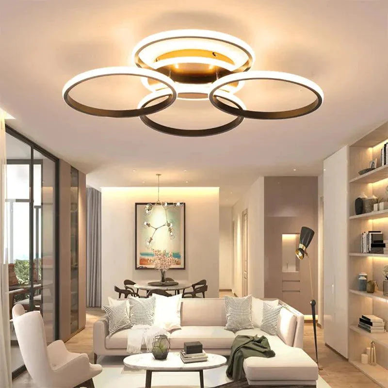 Luminaire Plafonnier design élégant blanc – Référence : Elowen3741- - Nexa Lights