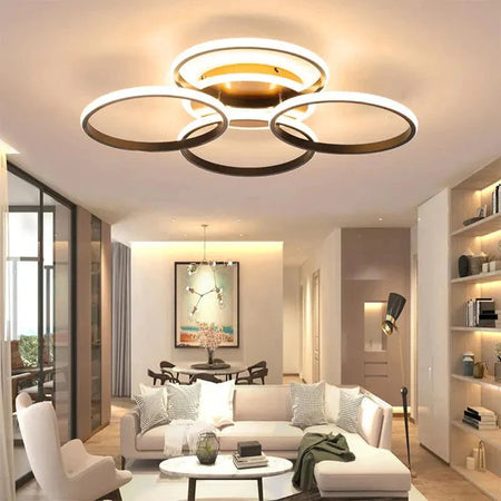 Luminaire Plafonnier design élégant blanc – Référence : Elowen3741- - Nexa Lights
