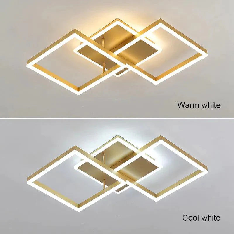 Luminaire Plafonnier design élégant blanc – Référence : Maelis4832- - Nexa Lights