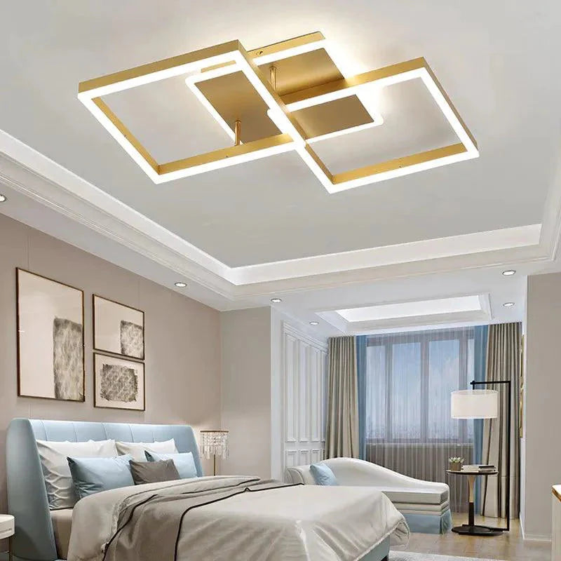 Luminaire Plafonnier design élégant blanc – Référence : Maelis4832- - Nexa Lights