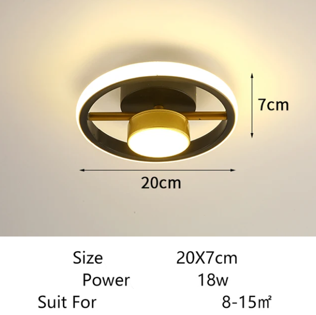 Luminaire Plafonnier design élégant carré – Référence : Marlon4567- - Nexa Lights