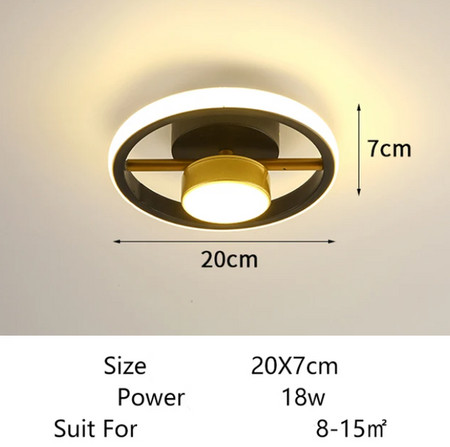 Luminaire Plafonnier design élégant carré – Référence : Marlon4567- - Nexa Lights
