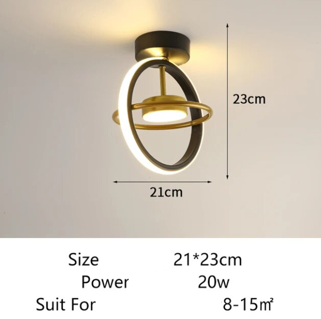 Luminaire Plafonnier design élégant carré – Référence : Marlon4567- - Nexa Lights