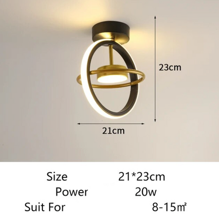Luminaire Plafonnier design élégant carré – Référence : Marlon4567- - Nexa Lights