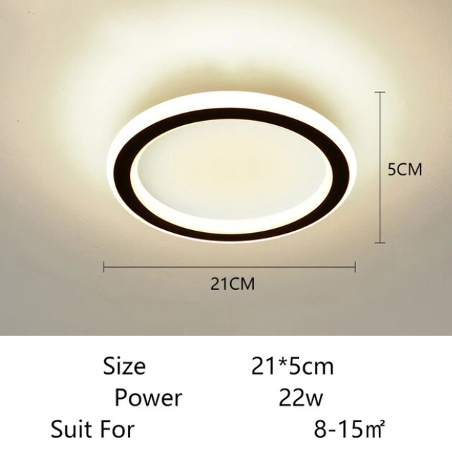 Luminaire Plafonnier design élégant carré – Référence : Marlon4567- - Nexa Lights