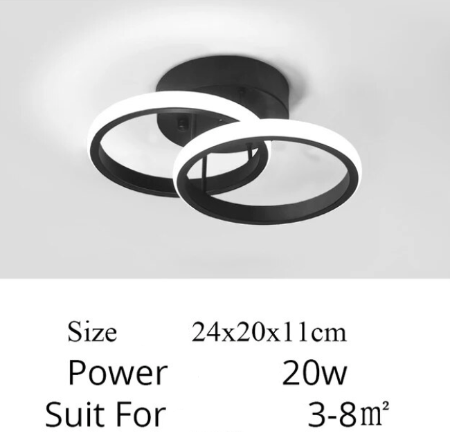 Luminaire Plafonnier design élégant carré – Référence : Marlon4567- - Nexa Lights