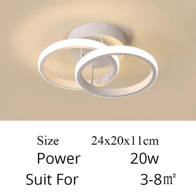 Luminaire Plafonnier design élégant carré – Référence : Marlon4567- - Nexa Lights