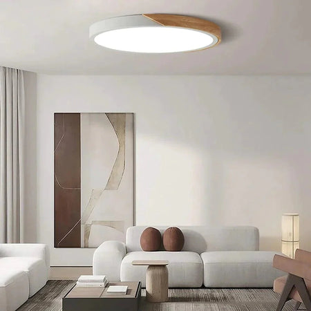 Luminaire Plafonnier design élégant en bois – Référence : Elona4826- - Nexa Lights