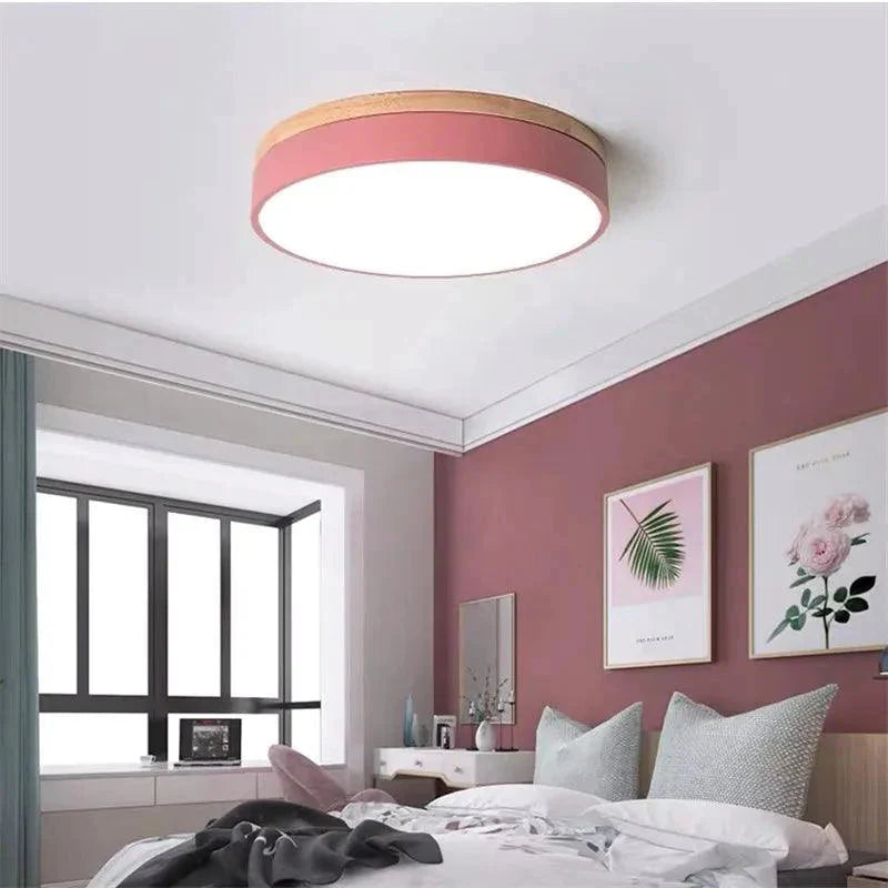 Luminaire Plafonnier design élégant en bois – Référence : Maelis4829- - Nexa Lights