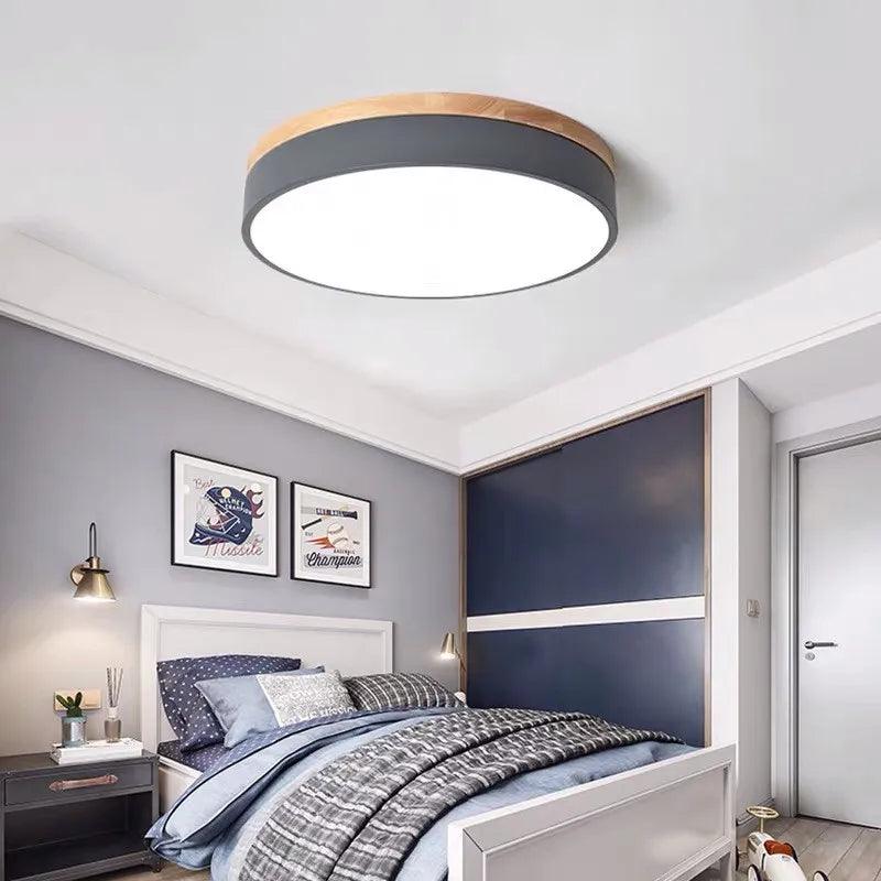 Luminaire Plafonnier design élégant en bois – Référence : Maelis4829- - Nexa Lights