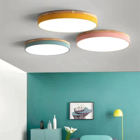 Luminaire Plafonnier design élégant en bois – Référence : Maelis4829- - Nexa Lights