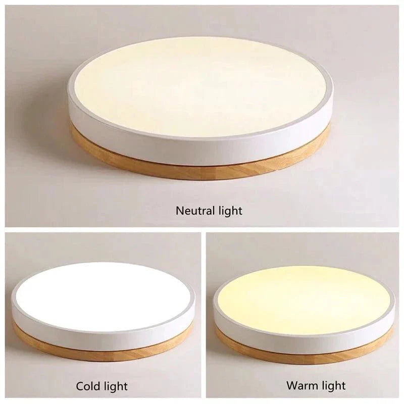 Luminaire Plafonnier design élégant en bois – Référence : Maelis4829- - Nexa Lights