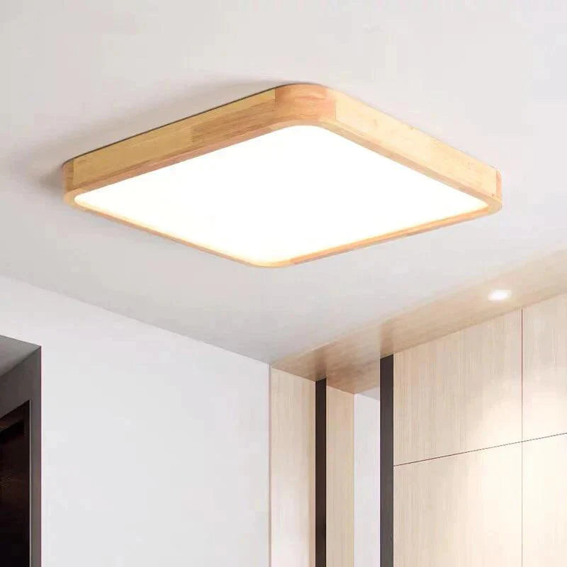 Luminaire Plafonnier design élégant en bois et fer – Référence : Thorian4832- - Nexa Lights